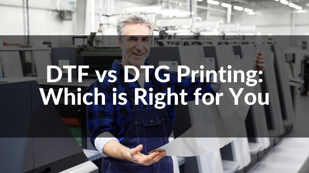 DTF vs DTG print